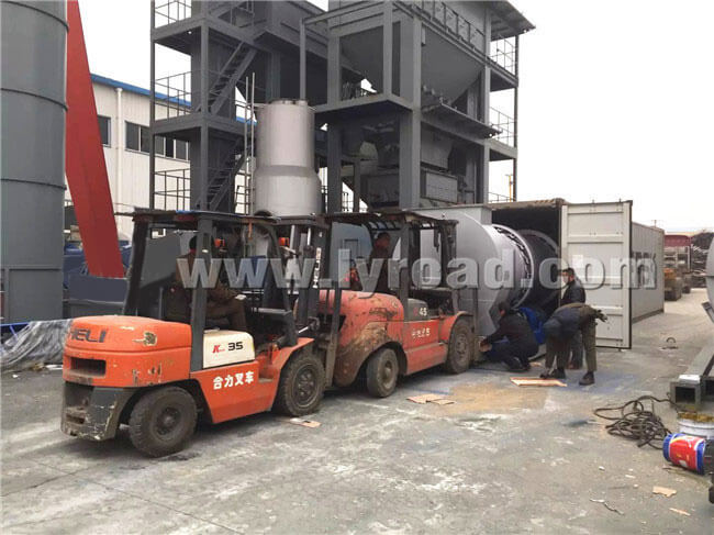 Asphalt Mixing Plant Shipped to Middle East Country
